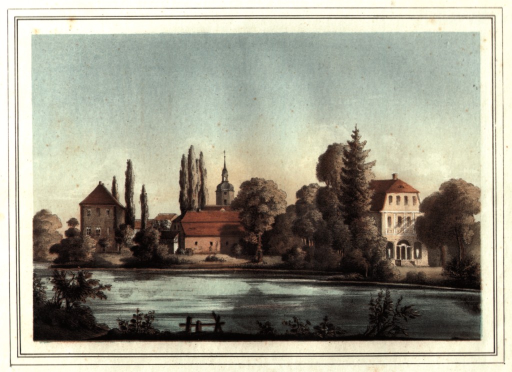 Historische Ansicht von Nöbdenitz (Burg Posterstein).